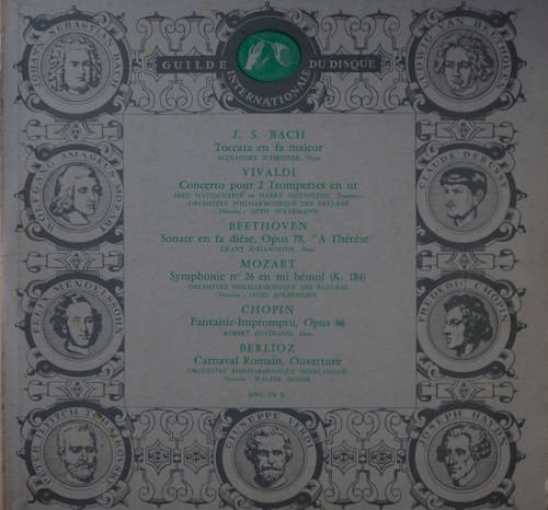 Toccata en fa majeur / Concerto pour 2 trompettes en ut / Sonate en fa dièse, op. 78, « À Thérèse » / Symphonie n° 26 en mi bémol (K. 184) / Fantaisie‐impromptu, op. 66 / Carnaval romain, Ouverture