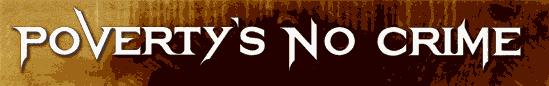 Interview with Poverty's No Crime